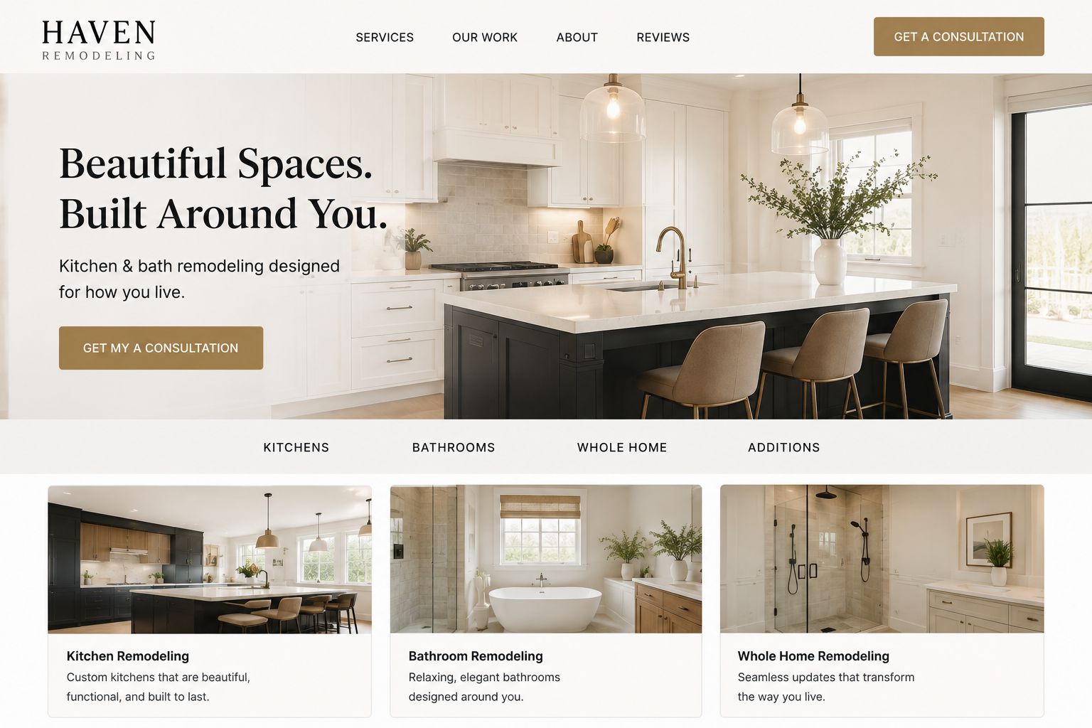 Kitchen & bath remodeler